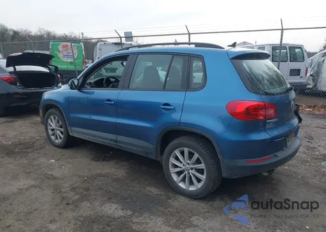 2018 Volkswagen Tiguan Limited 2.0T from USA, damaged, VIN WVGBV7AX9JK002006